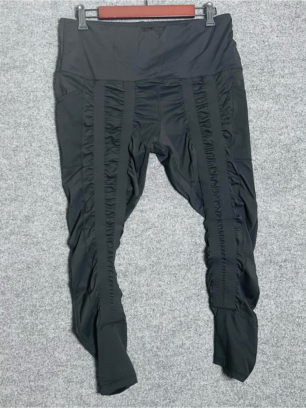 Sweetflexx Resistance Band High Rise Black Leggings Size 16